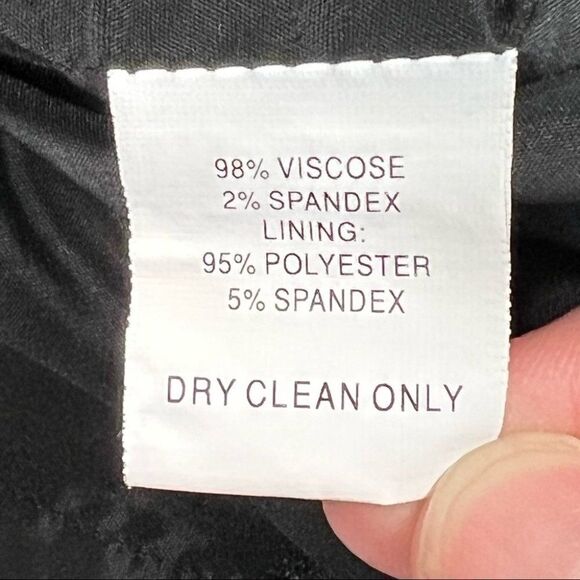 Trina Turk Ruffle Shoulder Charcoal Gray Sleeveless Sheath Dress 2107130 Sz 8 - Picture 11 of 11